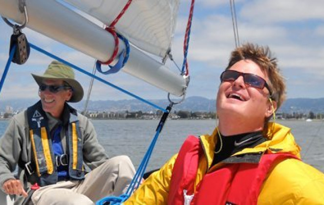 On your boat or one of our boats you'll get the best sailing instruction from the top instructors in the San Francisco Bay area.