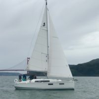 Beneteau 35.1 Lei Over sailing past the Golden Gate